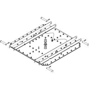 hansgrohe head Axor Showerheaven 95675000 970x970mm without light