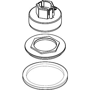 hansgrohe plate / rosette fastening Axor 98502000 Citterio M 4-L. Bath mixer