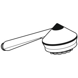 hansgrohe douchette à hansgrohe 1901 avec optique Quiclean blanc / or 28901490