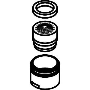 hansgrohe HG aérateur M18x1 (15 l / min) 98490000