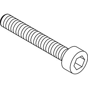 hansgrohe vis à tête cylindrique M4x35 92160000 DIN 912 A2