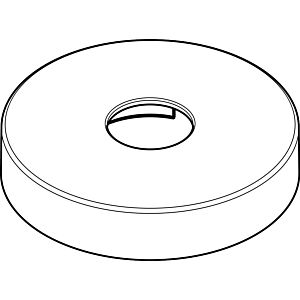 hansgrohe Rosette PuraVida Kopfbrause chrom 95745000