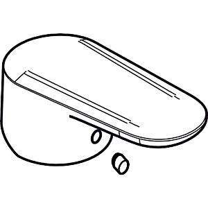 hansgrohe poignée mélangeur Planis chrome 95518000