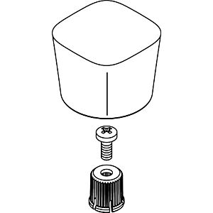 hansgrohe Griff Logis Standventil chrom 92237000
