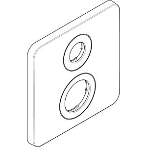 hansgrohe square Axor Citterio M match0 98969000 Axor Citterio M bath mixer chrome