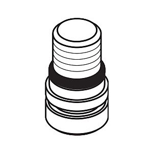 hansgrohe Stopfen chrom 92313000