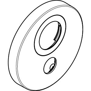 hansgrohe Rosette Therm. UP 92390000 ShowerSelect S 1 Verbr. Chrom