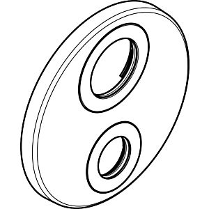 hansgrohe rosette d: 150 mm Ecostat S 2000 92389000 consumer chrome