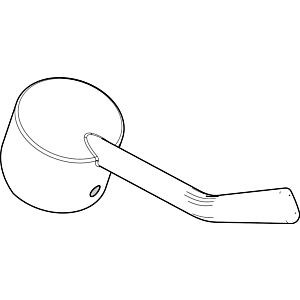 hansgrohe Griff Care chrom 95817000