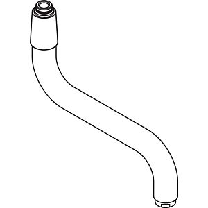 hansgrohe sortie Cuisine mur 200mm chrome 92616000