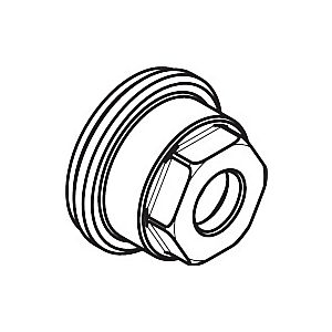 hansgrohe Spannmutter für Ab-/Umstellventil 92853000