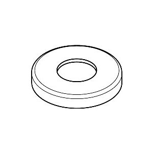 hansgrohe rosette robinet d&#39;arrêt chromé 31098000