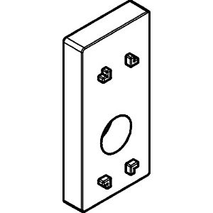 hansgrohe tile shim Raindance S Showerpipe UP