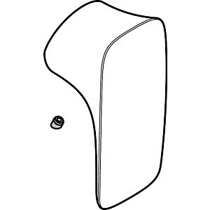 hansgrohe Griff PuraVida WUP/DUP Mischer 95273400 weiss/chrom