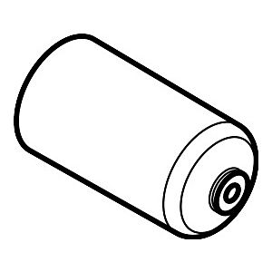 hansgrohe Umstellerhülse Wannenmischer 24 mm 98794000 chrom