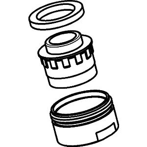 hansgrohe HG Luftsprudler (schwenkbar) 95565000