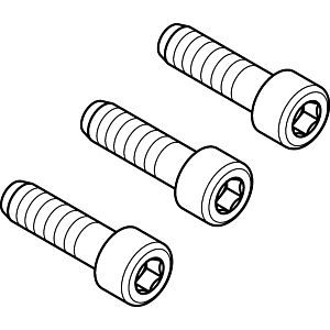 hansgrohe head screw 97670000 set M10x35mm / A2