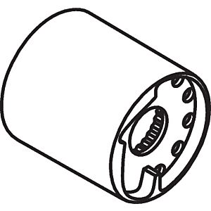 hansgrohe Anschlaghülse f.Thermostat Unterputz 97439000 Fertigset T42 chrom