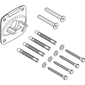 hansgrohe wall flange 95746000