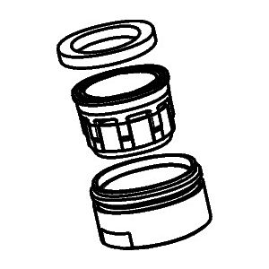 hansgrohe aerator M24 x 2000 (3.5 l / min) 98453000