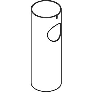 hansgrohe Rohr Design Siphon beschriftet chrom 96554000