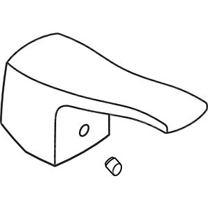 hansgrohe poignée Metris Classic 31294000 DUP / WUP chromé