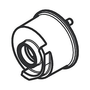 hansgrohe Showerpipe 98674000 disque d&#39;arrêt gris clair