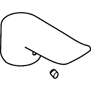 hansgrohe poignée Metris mitigeur lavabo 95520000 100/200 chromé