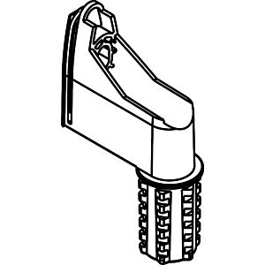 hansgrohe Wandstütze UnicaC 96275000