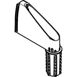 hansgrohe Wandstütze Brausenstange Unica 95218000 Crometta