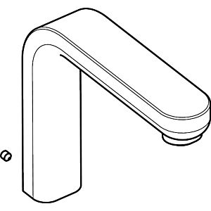 hansgrohe Metropol S bec complet 3 trous 97504880 mitigeur lavabo mat