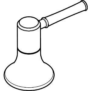 hansgrohe Griff Talis Classic 3-Loch Armatur 98524000 chrom Kaltwasser