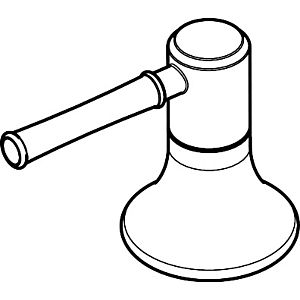 hansgrohe handle Talis Classic 3-hole mixer 98525000 chrome hot water