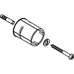 hansgrohe set de fixation Unica Lift 95162000 barre de douche