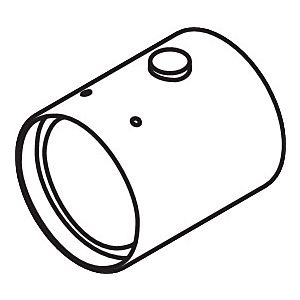 hansgrohe thermostat handle Axor Starck mirror 96519000 shower column for thermostat chrome