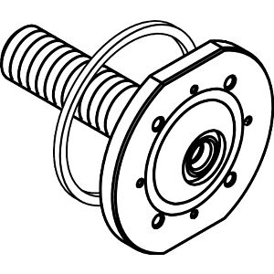 hansgrohe Gewindenippel 95364000 komplett Axor