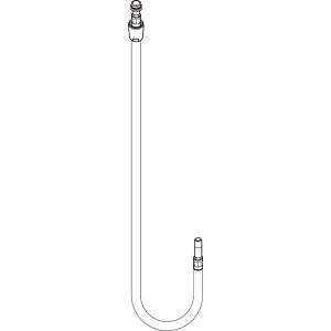 hansgrohe connecting hansgrohe 900 mm 96511000 for pull-out spout chrome