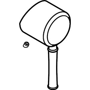 hansgrohe Griff Talis Classic Wannenmischer 14193000 Brausenmischer Aufputz chrom