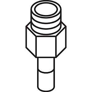 hansgrohe connecting nipple pull-out spray 97596000 Allegra sink mixer