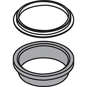 hansgrohe Bague hansgrohe 32 x 39 x 10,5 mm 97701000 Santoprene gris