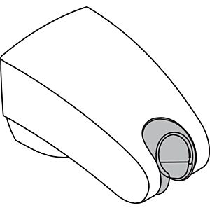 hansgrohe Porter E Brausenhalter Nachrüstset 97165000 chrom