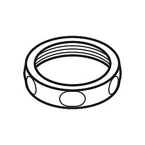 hansgrohe hex nut 2000 2000 / 2 &quot;chrome&quot; 53957000