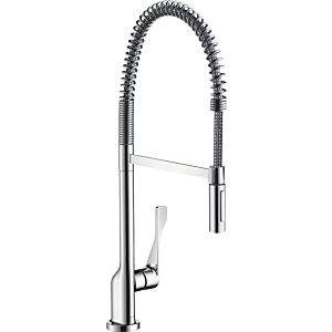 hansgrohe Axor Citterio Küchenarmatur 39840000  Semi-Pro, Schwenk-Auslauf, chrom