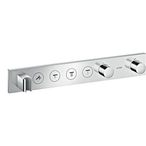 hansgrohe Axor ShowerSolutions Thermostatmodul Select 18357000, chrom, für 4 Verbraucher