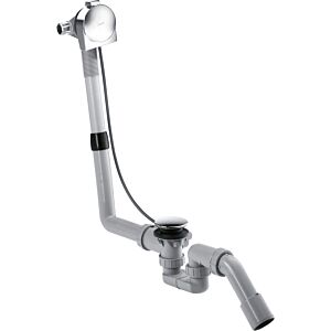 hansgrohe Exafill S set complet 58307000 chrome, remplissage de baignoire, avec vidage / trop-plein, pour baignoire normale