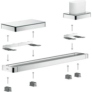 hansgrohe Axor shelf 42838800 300 mm, stainless steel look