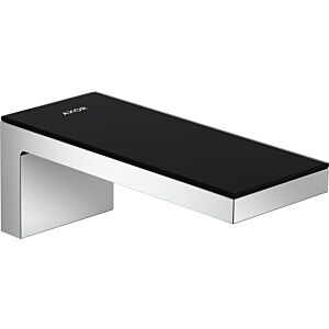 hansgrohe Axor MyEdition bec de baignoire 47410600 projection 176 mm, chrome / verre noir