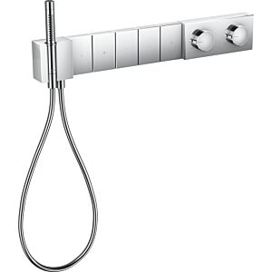 hansgrohe Axor Edge kit de finition 46731000 module thermostatique encastré, 5 consommateurs, taille diamant, chromé