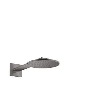 hansgrohe Axor douche de tête 35284340 avec bras de douche, chrome noir brossé