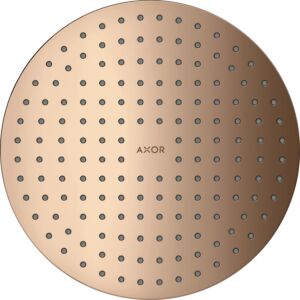 hansgrohe Axor douche de tête 35287300 plafond, installation encastrée, or rouge poli